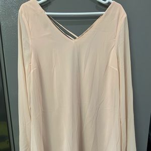 Women’s large pink/peach loveriche dress